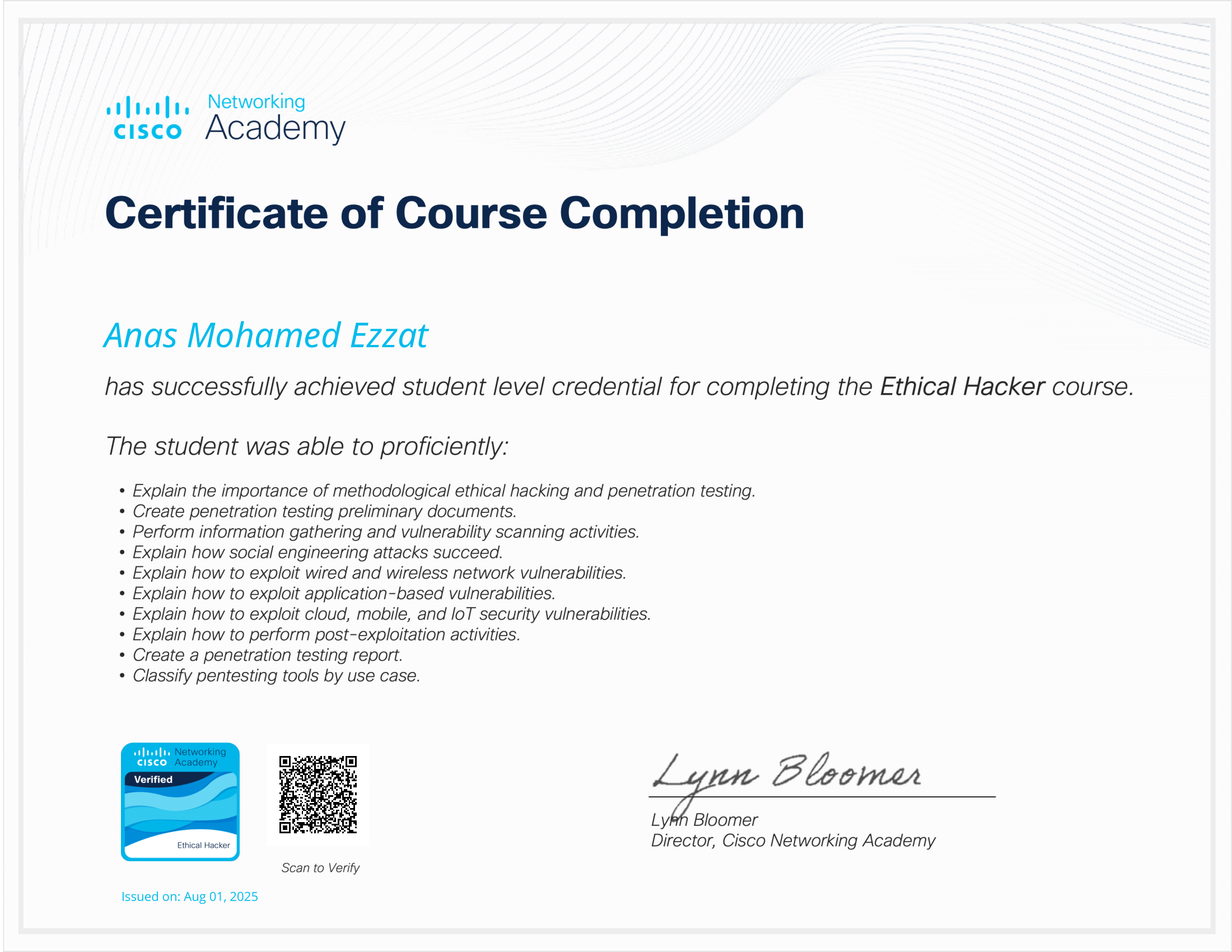 Ethical Hacker